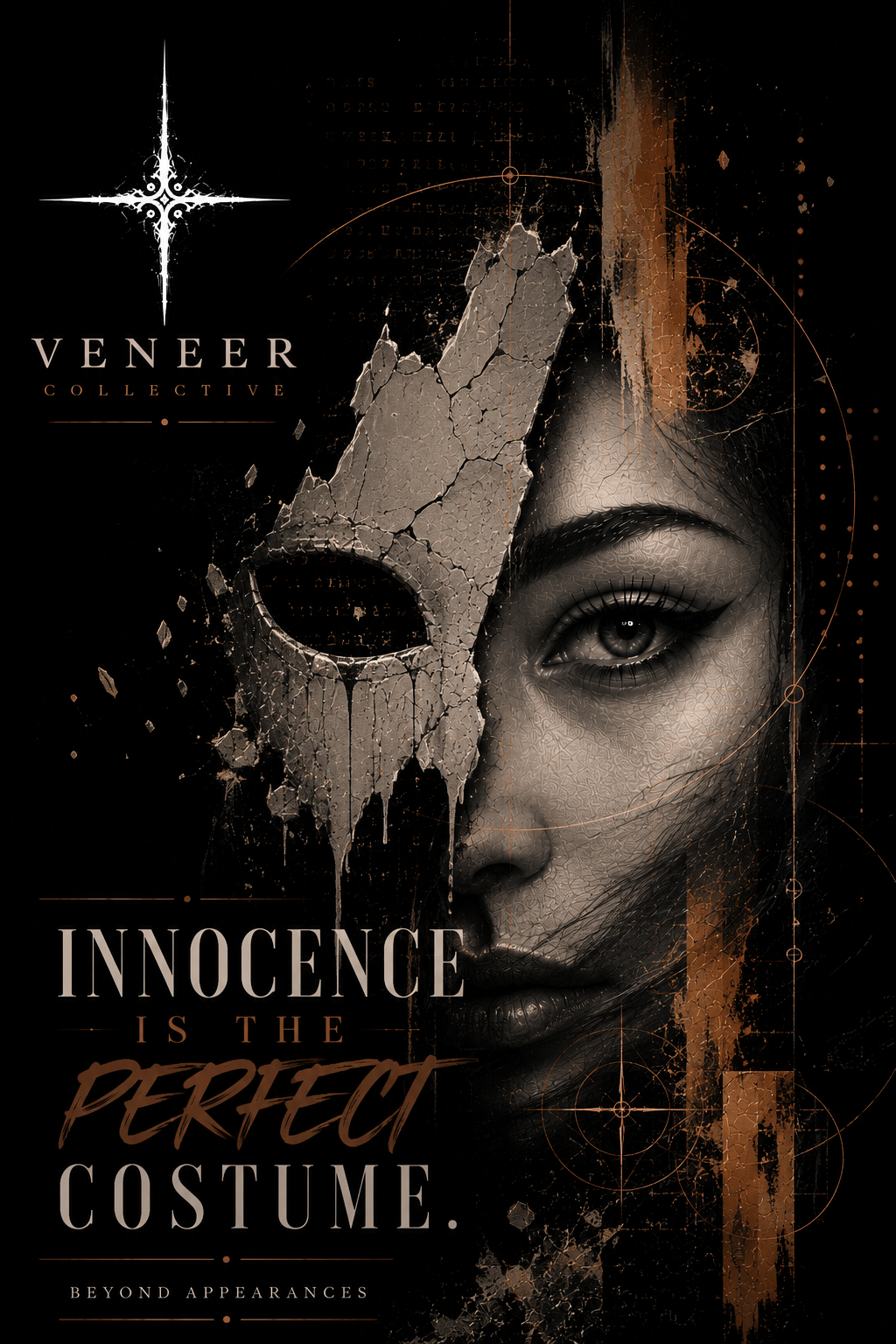 INNOCENCE IS THE PERFECT COSTUME. — artwork
