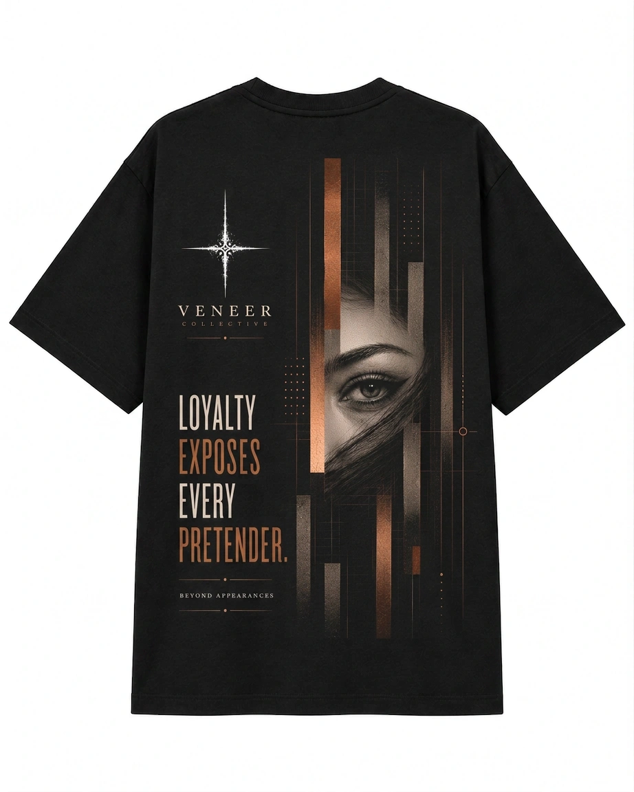 LOYALTY EXPOSES EVERY PRETENDER. — product view