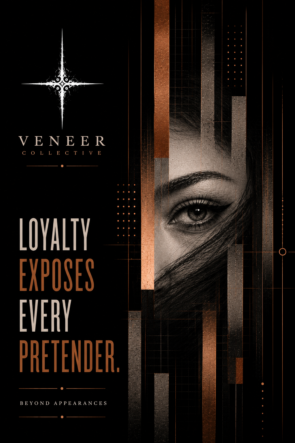 LOYALTY EXPOSES EVERY PRETENDER. — artwork